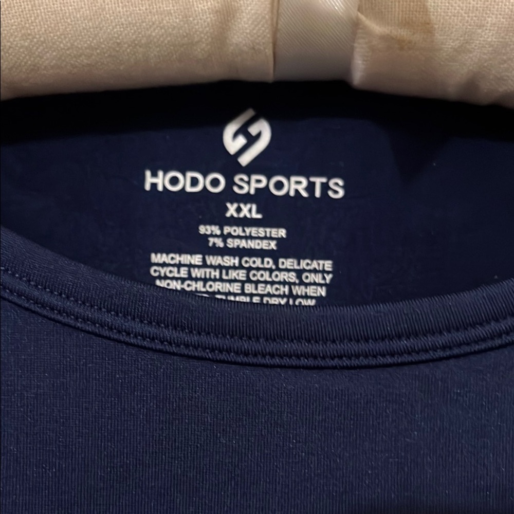 Women’s XXL Navy HODO sports Long Sleeved athletic Top - Picture 4 of 4